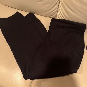 Ladies xL black pull on pants